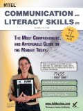 MTEL Communication and Literacy Skills 01 Teacher Certification Study Guide Test Prep 3rd 2013 Revised  9781607873112 Front Cover