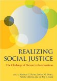Realizing Social Justice The Challenge of Preventive Interventions cover art