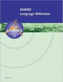Aimms Language Reference 2006 9781847539113 Front Cover