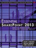 Essential SharePointï¿½ 2013 Practical Guidance for Meaningful Business Results cover art