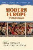 Human Tradition in Modern Europe, 1750 to the Present  cover art