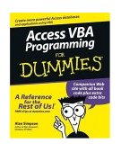 Access VBA Programming for Dummies  9780764574115 Front Cover