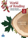 World of Reading 2 A Thematic Approach to Reading Comprehension cover art