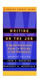 Writing on the Job A Norton Pocket Guide