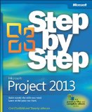 Microsoft Project 2013 Step by Step  cover art