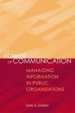 Power of Communication Managing Information in Public Organizations cover art