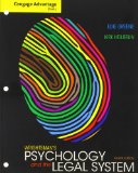 Cengage Advantage Books: Wrightsman's Psychology and the Legal System  cover art