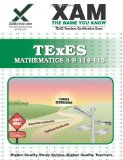 TExES Mathematics 4-8 115 Teacher Certification Test Prep Study Guide  cover art