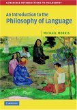 Introduction to the Philosophy of Language 
