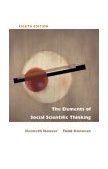 Elements of Social Scientific Thinking 8th 2003 Revised  9780534614119 Front Cover