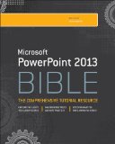 PowerPoint 2013 Bible  cover art