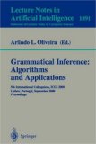 Grammatical Inference - Algorithms and Applications 5th International Colloquium, Icgi 2000, Lisbon, Portugal September 2000 Proceedings 2000 9783540410119 Front Cover