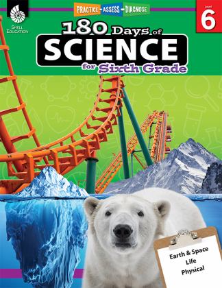 180 Days of Science for Sixth Grade Practice, Assess, Diagnose  9781425814120 Front Cover
