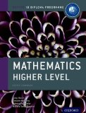 IB Mathematics Higher Level Course Book Oxford IB Diploma Program cover art