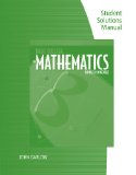 Student Solutions Manual for Mckeague's Basic College Mathematics: a Text/Workbook, 3rd 3rd 2010 Revised  9780840053121 Front Cover