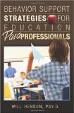 Behavior Support Strategies for Education Paraprofessionals 2008 9781419696121 Front Cover