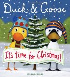 Duck and Goose, It's Time for Christmas! (Oversized Board Book) 2011 9780375871122 Front Cover