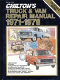 Chilton's Truck and Van Repair Manual, 1971-1978 - Collector's Edition 1980 9780801970122 Front Cover