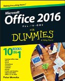 Office 2016 All-In-One for Dummies  9781119083122 Front Cover