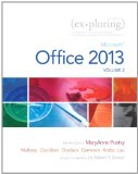 Exploring Microsoft Office 2013, Volume 2  cover art