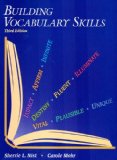 Building Vocabulary Skills 3rd 9780944210123 Front Cover