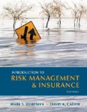 Introduction to Risk Management and Insurance 10th 2012 Revised  9780131394124 Front Cover