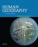 Human Geography A Short Introduction cover art