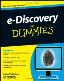 E-Discovery for Dummies 2009 9780470510124 Front Cover