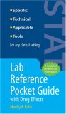 Lab Reference Pocket Guide with Drug Effects  cover art