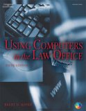 Using Computers in the Law Office 5th 2007 Revised  9781418033125 Front Cover
