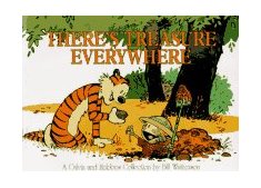 There's Treasure Everywhere A Calvin and Hobbes Collection  9780836213126 Front Cover