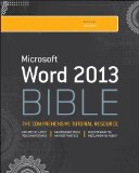 Word 2013 Bible  cover art