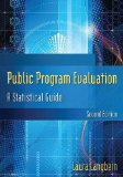 Public Program Evaluation A Statistical Guide cover art
