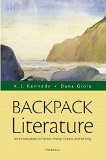 Backpack Literature: An Introduction to Fiction, Poetry, Drama, and Writing cover art