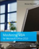 Mastering VBA for Microsoft Office 2013  cover art