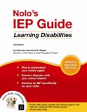 Nolo's IEP Guide Learning Disabilities 3rd 9781413305128 Front Cover