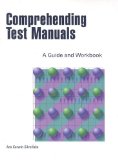 Comprehending Test Manuals A Guide and Workbook cover art