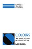 Colours Their Nature and Representation 2009 9780521110129 Front Cover