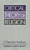 Critical Theory of Religion A Feminist Analysis 1995 9780800626129 Front Cover