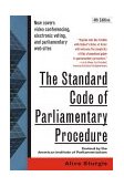 Standard Code of Parliamentary Procedure, 4th Edition  cover art