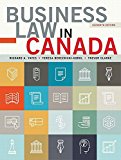BUSINESS LAW IN CANADA                  cover art