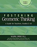 Fostering Geometric Thinking A Guide for Teachers, Grades 5-10  9780325093130 Front Cover
