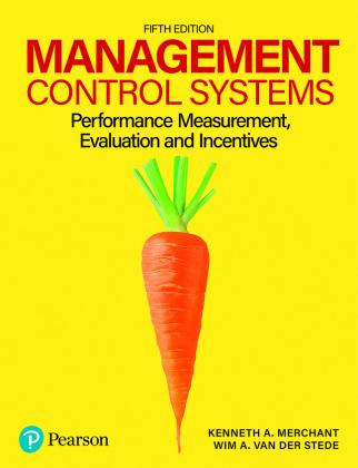 Management Control Systems 5th 9781292444130 Front Cover