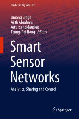 Smart Sensor Networks Analytics, Sharing and Control  9783030772130 Front Cover