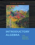 Introductory Algebra 9th 9780321557131 Front Cover