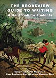 The Broadview Guide to Writing: A Handbook for Students  9781554813131 Front Cover