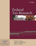 Federal Tax Research 7th 2005 Revised  9780324306132 Front Cover