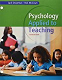 Psychology Applied to Teaching + Mindtap Psychology, 1 Term 6 Months Printed Access Card:  cover art
