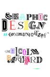 Graphic Design As Communication  cover art