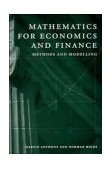 Mathematics for Economics and Finance Methods and Modelling cover art